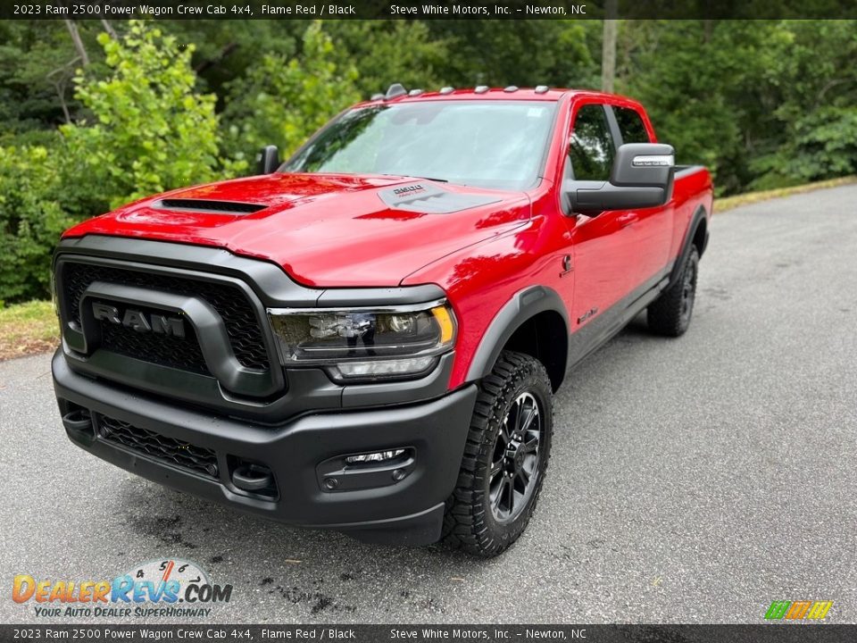 2023 Ram 2500 Power Wagon Crew Cab 4x4 Flame Red / Black Photo #2