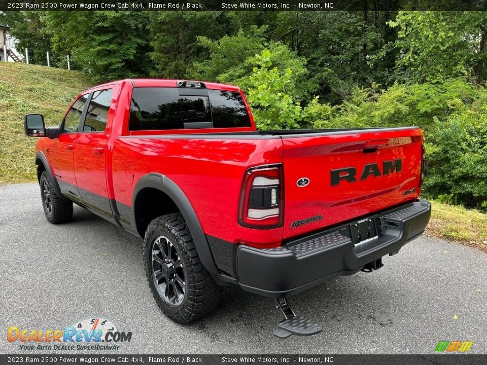 2023 Ram 2500 Power Wagon Crew Cab 4x4 Flame Red / Black Photo #9