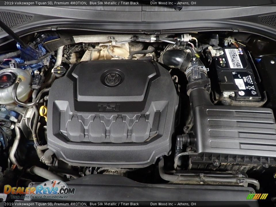 2019 Volkswagen Tiguan SEL Premium 4MOTION 2.0 Liter TSI Turbcharged DOHC 16-Valve VVT 4 Cylinder Engine Photo #8