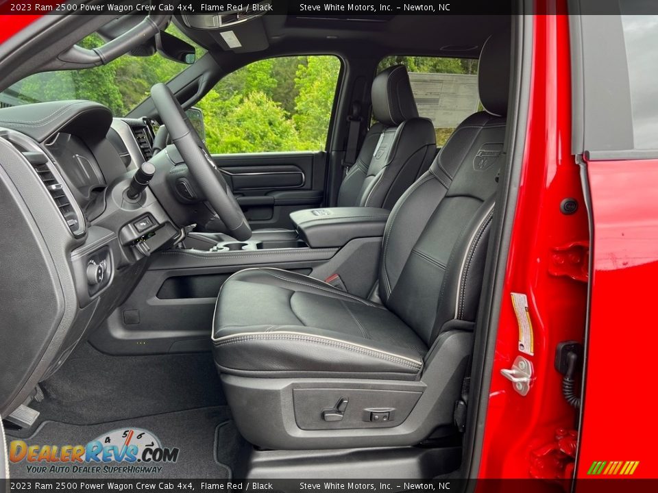 Black Interior - 2023 Ram 2500 Power Wagon Crew Cab 4x4 Photo #12