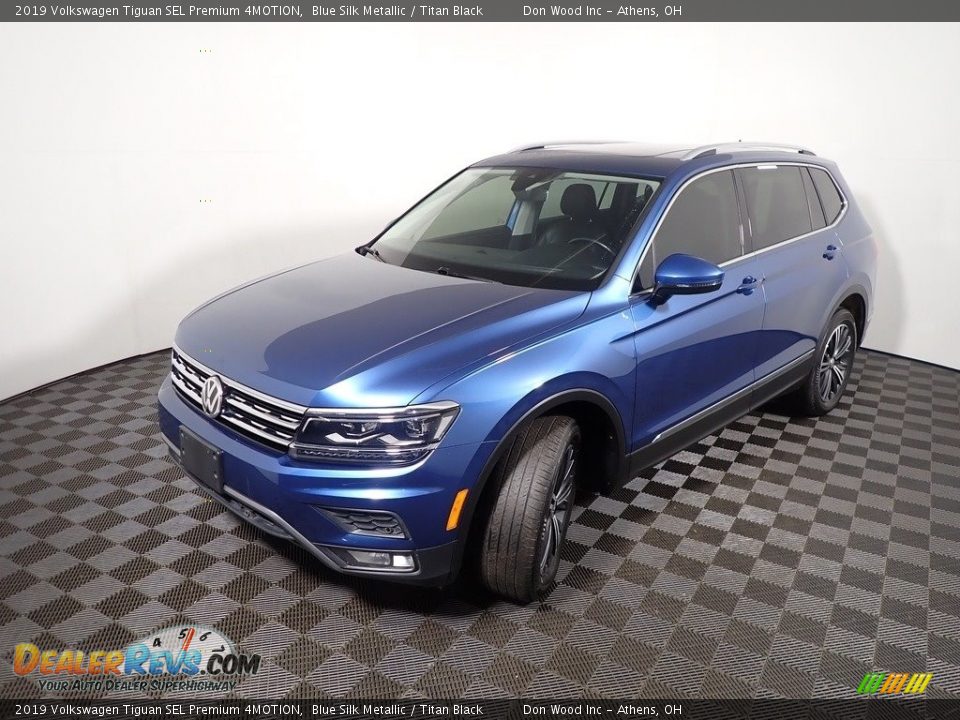 2019 Volkswagen Tiguan SEL Premium 4MOTION Blue Silk Metallic / Titan Black Photo #10