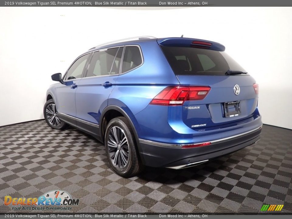 2019 Volkswagen Tiguan SEL Premium 4MOTION Blue Silk Metallic / Titan Black Photo #11