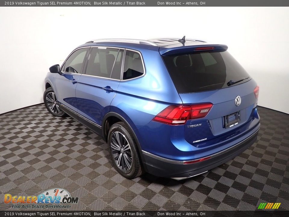 2019 Volkswagen Tiguan SEL Premium 4MOTION Blue Silk Metallic / Titan Black Photo #12