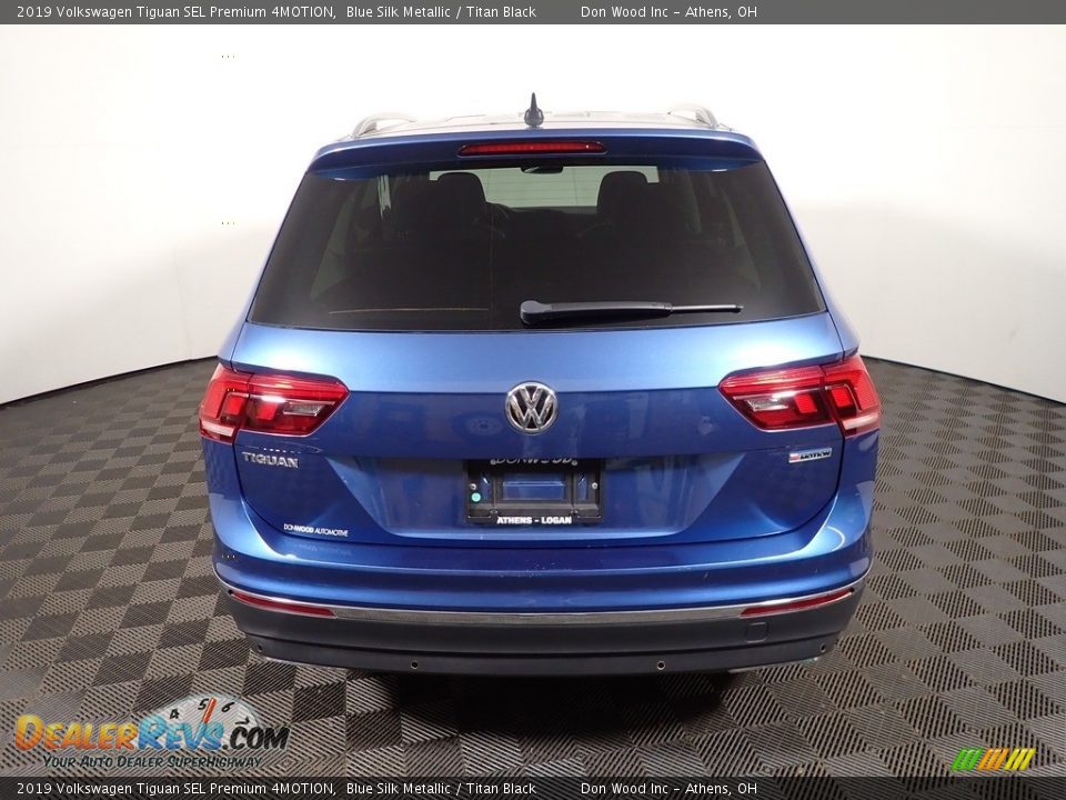 2019 Volkswagen Tiguan SEL Premium 4MOTION Blue Silk Metallic / Titan Black Photo #13
