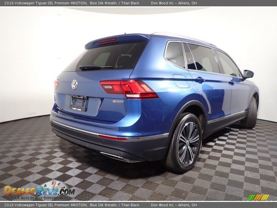 2019 Volkswagen Tiguan SEL Premium 4MOTION Blue Silk Metallic / Titan Black Photo #17