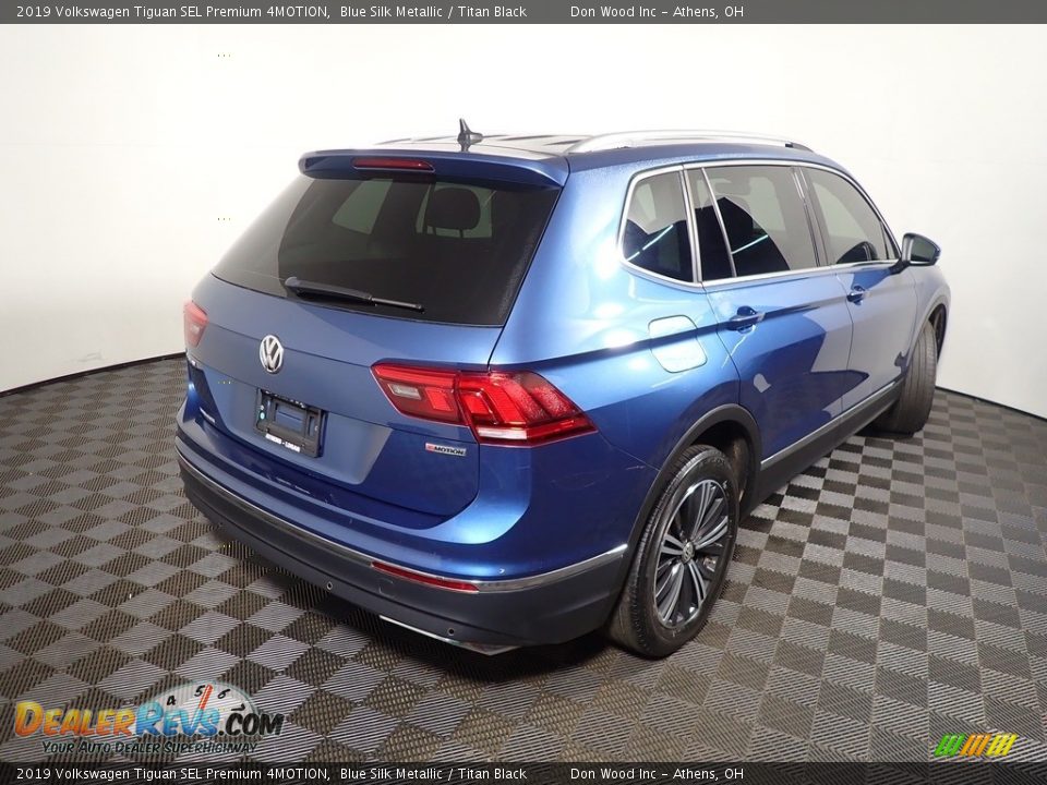 2019 Volkswagen Tiguan SEL Premium 4MOTION Blue Silk Metallic / Titan Black Photo #18