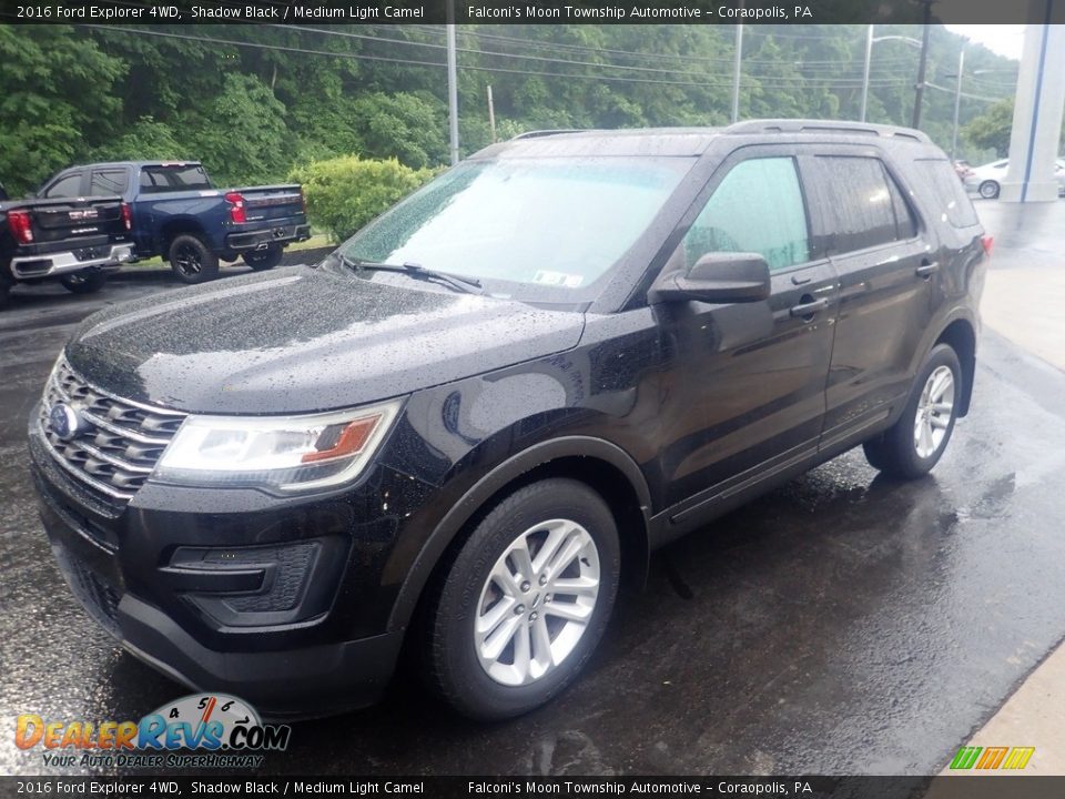 2016 Ford Explorer 4WD Shadow Black / Medium Light Camel Photo #6