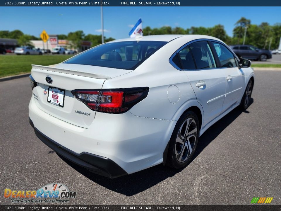 2022 Subaru Legacy Limited Crystal White Pearl / Slate Black Photo #20