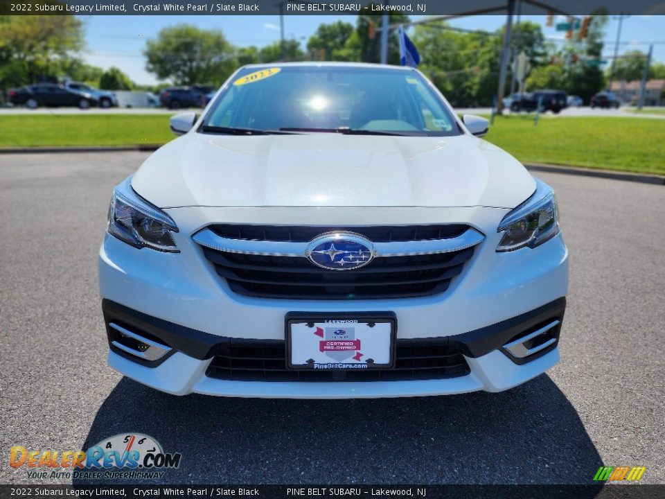 2022 Subaru Legacy Limited Crystal White Pearl / Slate Black Photo #23