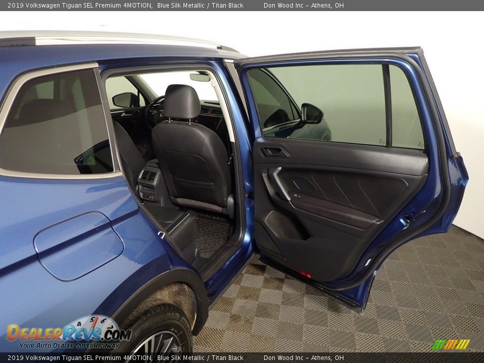 2019 Volkswagen Tiguan SEL Premium 4MOTION Blue Silk Metallic / Titan Black Photo #35