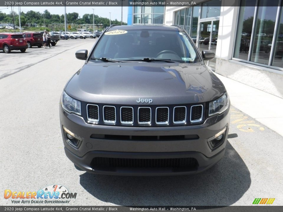 2020 Jeep Compass Latitude 4x4 Granite Crystal Metallic / Black Photo #4