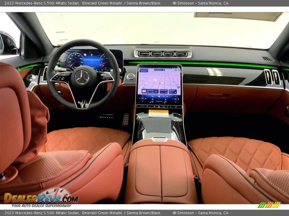 Dashboard of 2023 Mercedes-Benz S 500 4Matic Sedan Photo #6