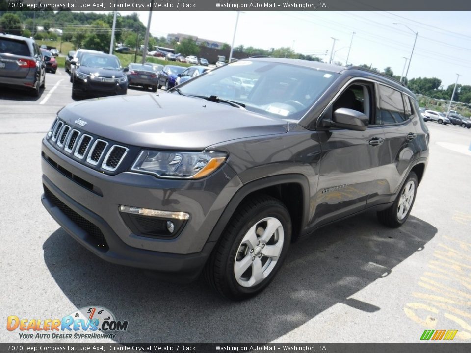 2020 Jeep Compass Latitude 4x4 Granite Crystal Metallic / Black Photo #5