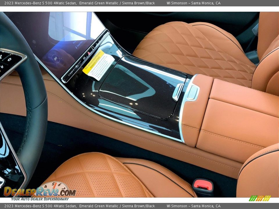 Front Seat of 2023 Mercedes-Benz S 500 4Matic Sedan Photo #8