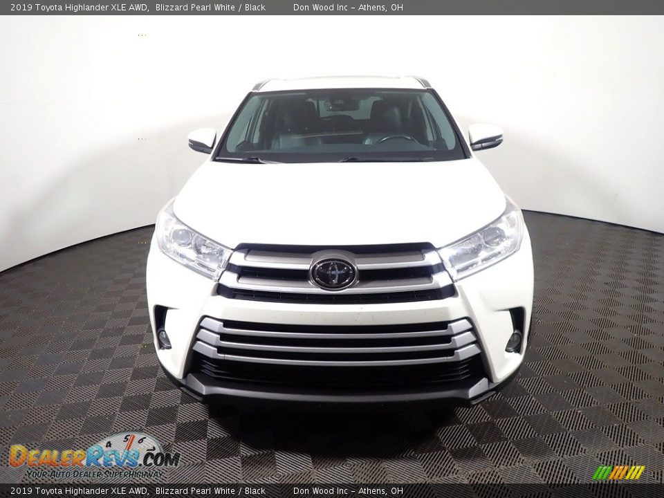 2019 Toyota Highlander XLE AWD Blizzard Pearl White / Black Photo #7