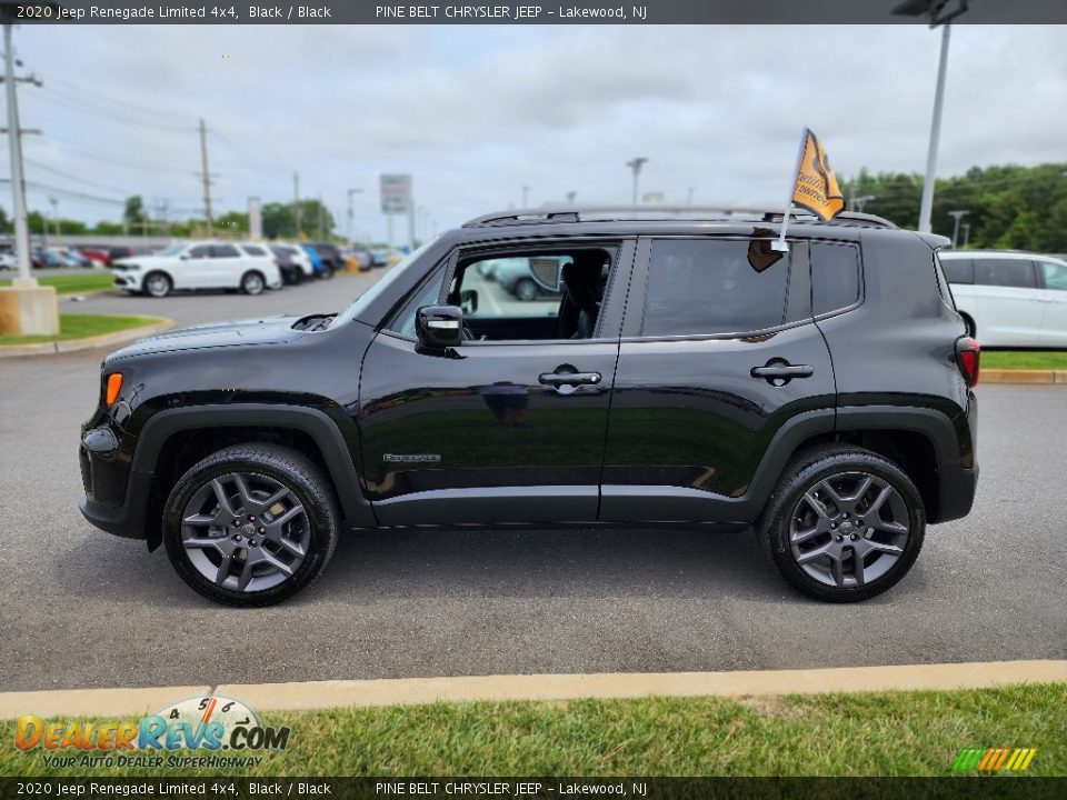 2020 Jeep Renegade Limited 4x4 Black / Black Photo #15