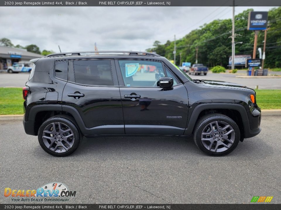 2020 Jeep Renegade Limited 4x4 Black / Black Photo #20