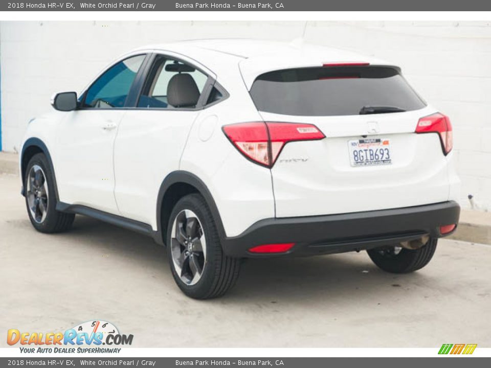 2018 Honda HR-V EX White Orchid Pearl / Gray Photo #2