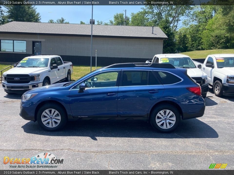 2019 Subaru Outback 2.5i Premium Abyss Blue Pearl / Slate Black Photo #1