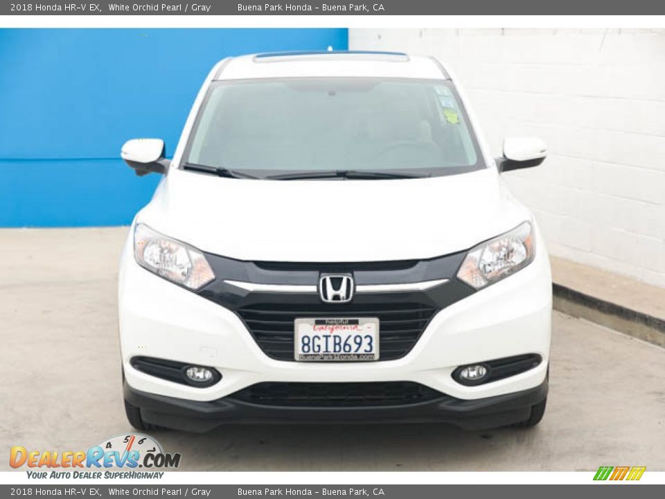 2018 Honda HR-V EX White Orchid Pearl / Gray Photo #7