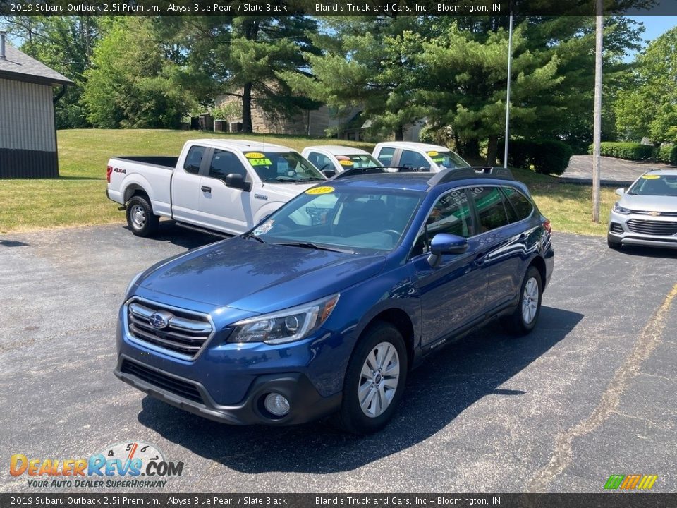 2019 Subaru Outback 2.5i Premium Abyss Blue Pearl / Slate Black Photo #2