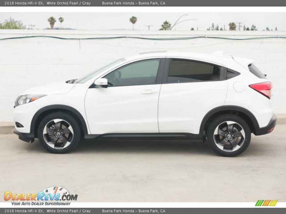 2018 Honda HR-V EX White Orchid Pearl / Gray Photo #8