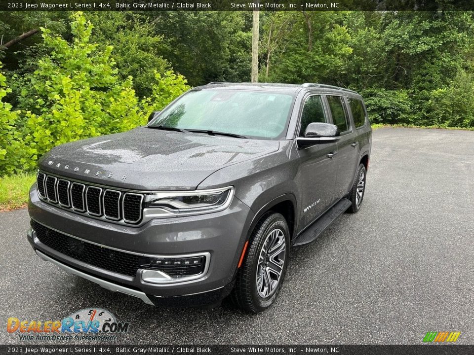 2023 Jeep Wagoneer L Series II 4x4 Baltic Gray Metallic / Global Black Photo #2