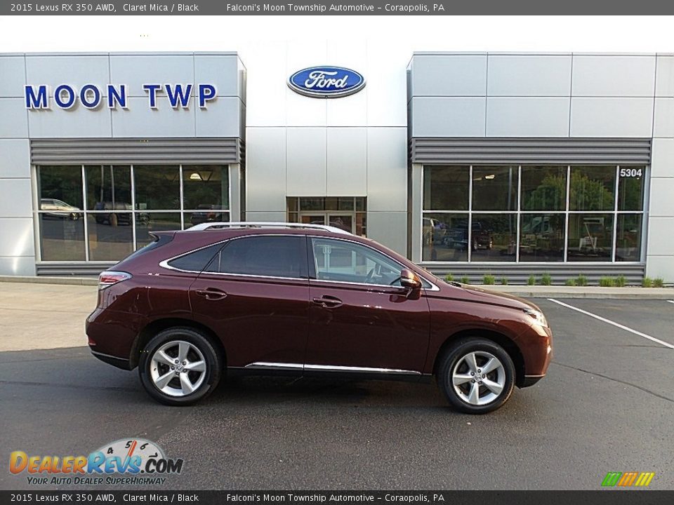 Claret Mica 2015 Lexus RX 350 AWD Photo #1