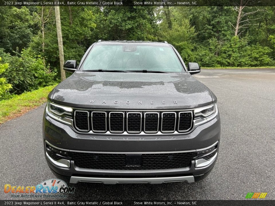 2023 Jeep Wagoneer L Series II 4x4 Baltic Gray Metallic / Global Black Photo #3