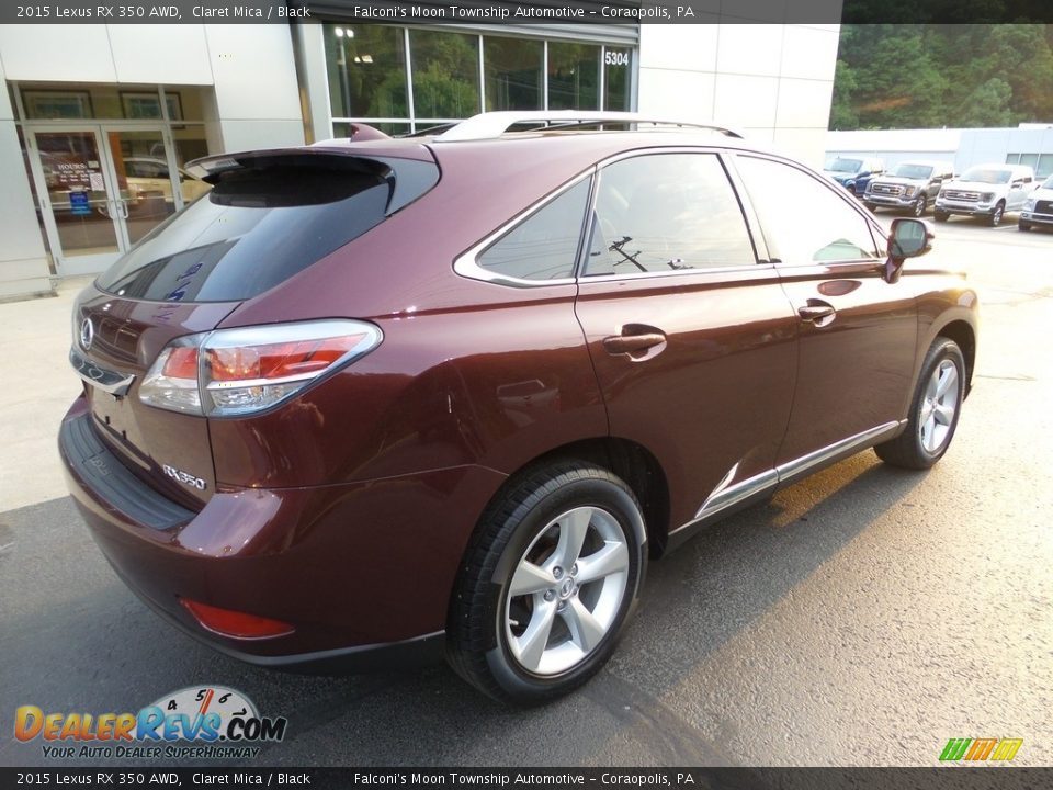 Claret Mica 2015 Lexus RX 350 AWD Photo #2