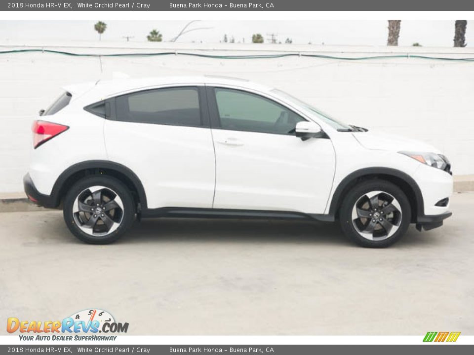 2018 Honda HR-V EX White Orchid Pearl / Gray Photo #12