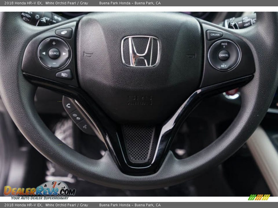 2018 Honda HR-V EX White Orchid Pearl / Gray Photo #13