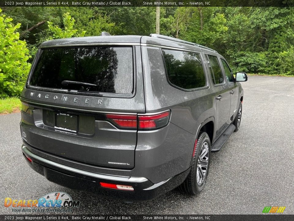 2023 Jeep Wagoneer L Series II 4x4 Baltic Gray Metallic / Global Black Photo #6