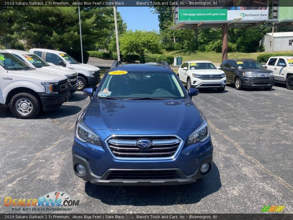 2019 Subaru Outback 2.5i Premium Abyss Blue Pearl / Slate Black Photo #8