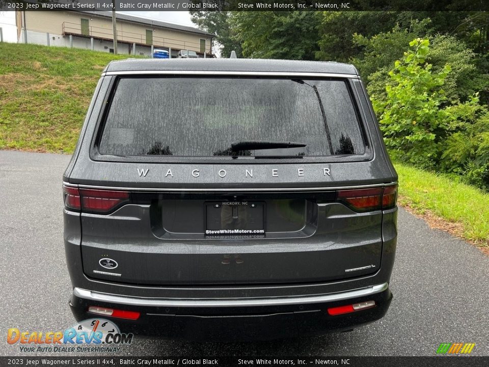 2023 Jeep Wagoneer L Series II 4x4 Baltic Gray Metallic / Global Black Photo #7