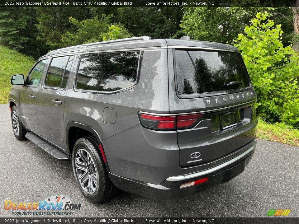 2023 Jeep Wagoneer L Series II 4x4 Baltic Gray Metallic / Global Black Photo #9