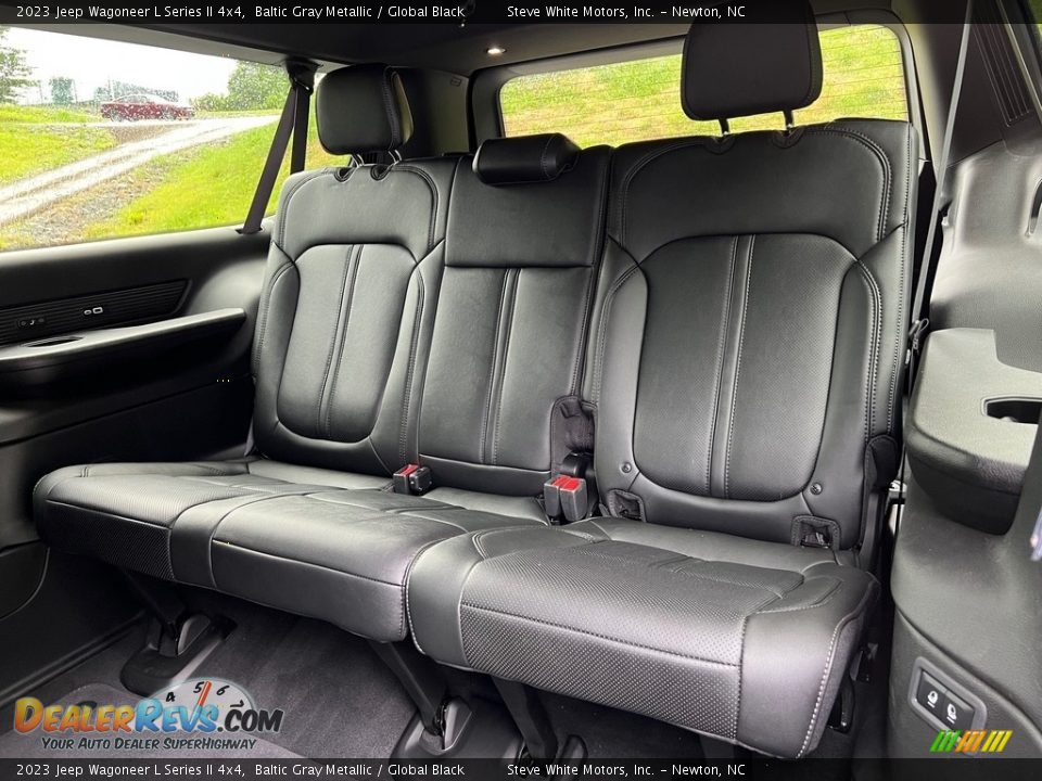 Rear Seat of 2023 Jeep Wagoneer L Series II 4x4 Photo #17