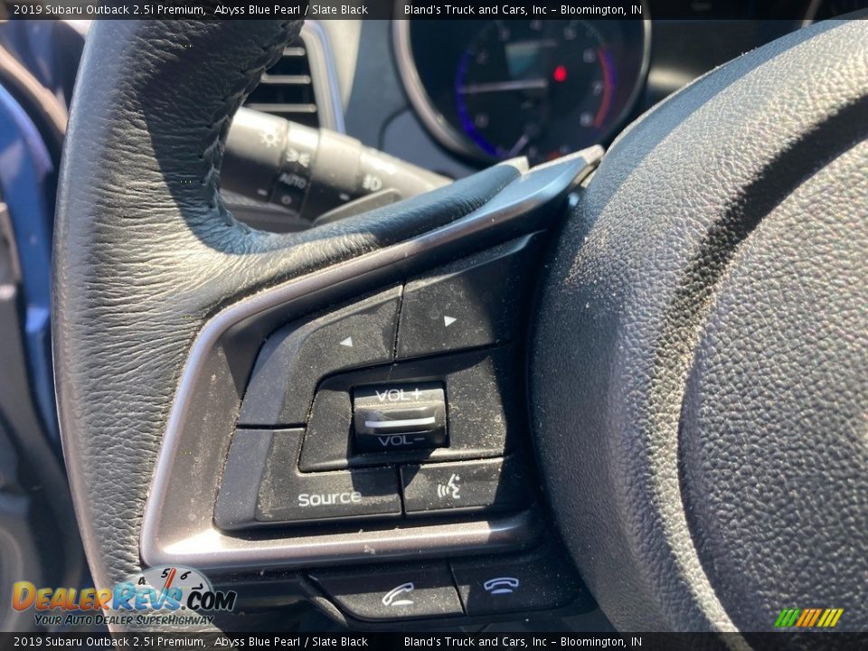 2019 Subaru Outback 2.5i Premium Abyss Blue Pearl / Slate Black Photo #21