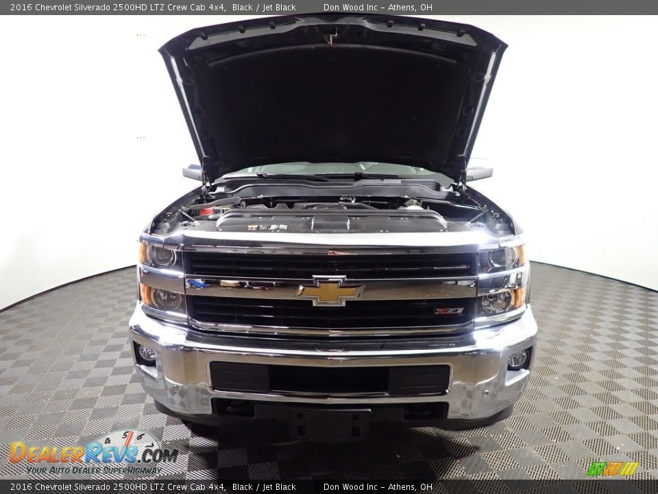 2016 Chevrolet Silverado 2500HD LTZ Crew Cab 4x4 Black / Jet Black Photo #6