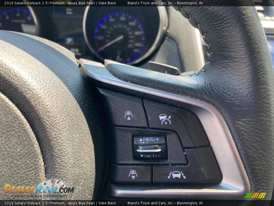 2019 Subaru Outback 2.5i Premium Abyss Blue Pearl / Slate Black Photo #22