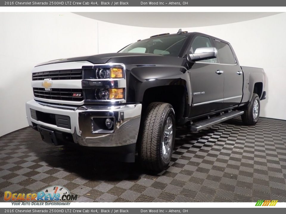 Black 2016 Chevrolet Silverado 2500HD LTZ Crew Cab 4x4 Photo #8