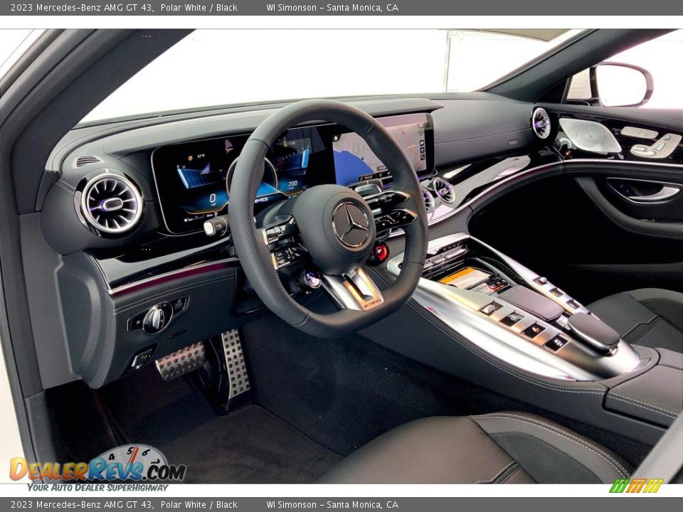 Black Interior - 2023 Mercedes-Benz AMG GT 43 Photo #4