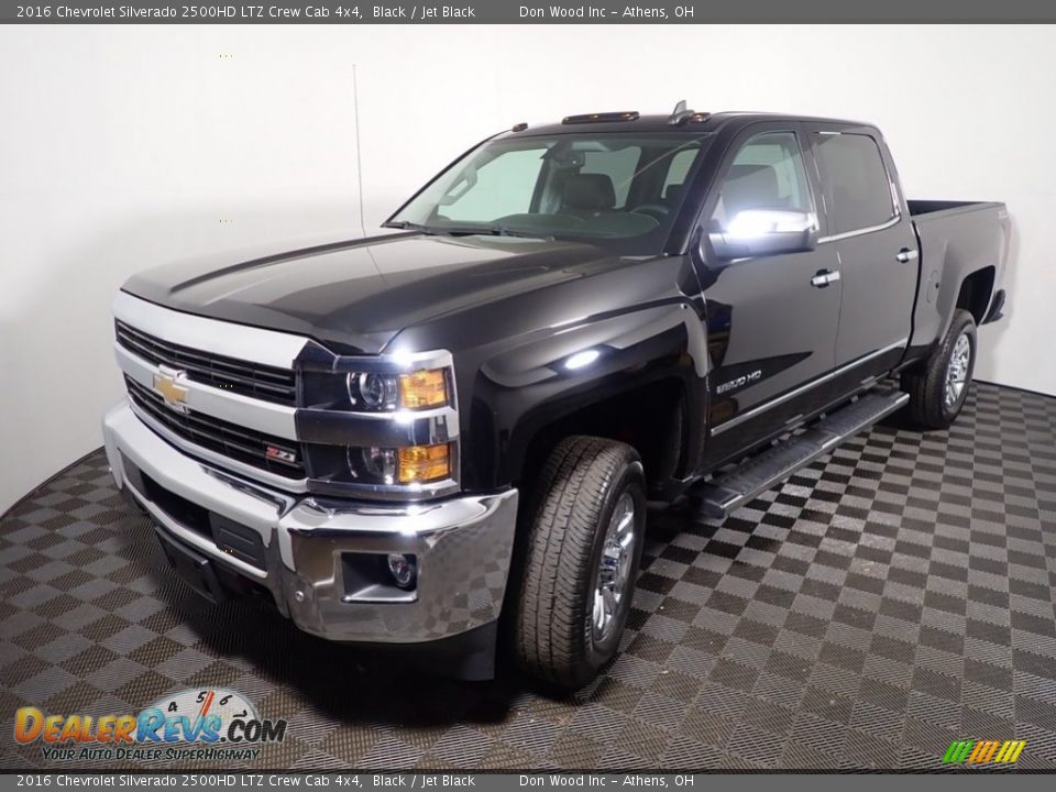 Black 2016 Chevrolet Silverado 2500HD LTZ Crew Cab 4x4 Photo #9