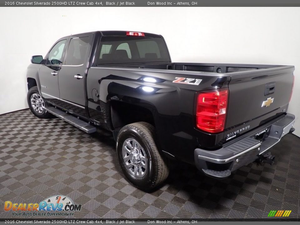 2016 Chevrolet Silverado 2500HD LTZ Crew Cab 4x4 Black / Jet Black Photo #11