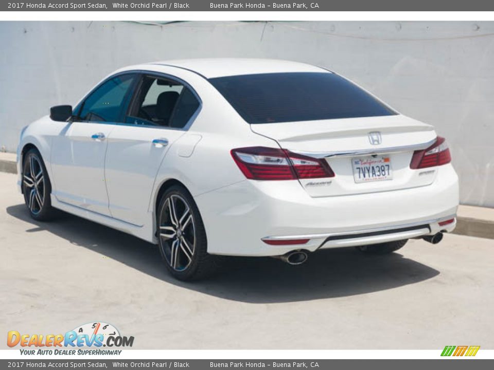 2017 Honda Accord Sport Sedan White Orchid Pearl / Black Photo #2
