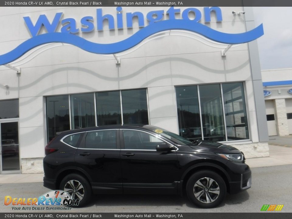 2020 Honda CR-V LX AWD Crystal Black Pearl / Black Photo #2