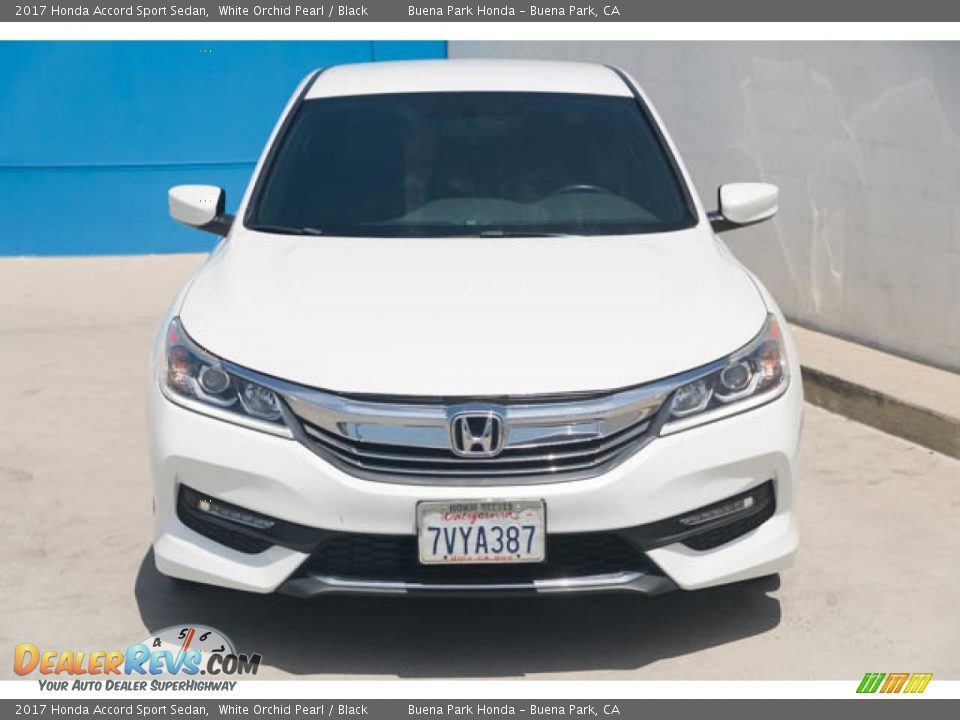 2017 Honda Accord Sport Sedan White Orchid Pearl / Black Photo #7