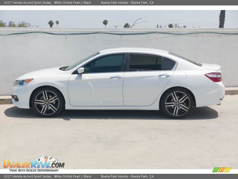 2017 Honda Accord Sport Sedan White Orchid Pearl / Black Photo #8