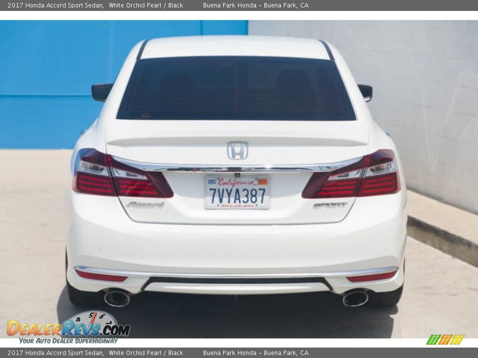 2017 Honda Accord Sport Sedan White Orchid Pearl / Black Photo #9