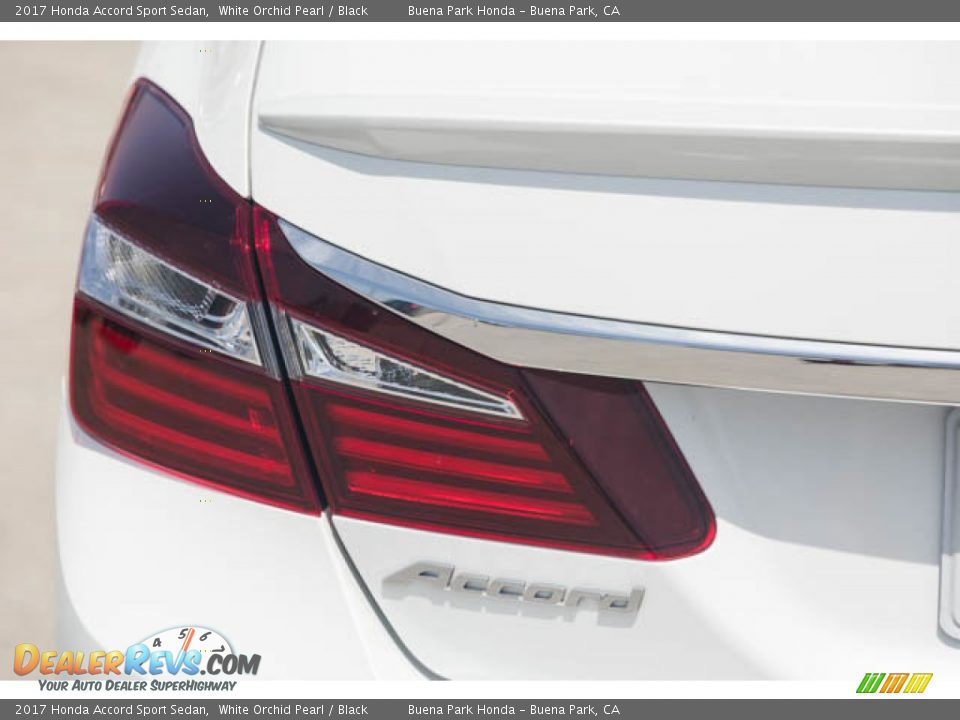 2017 Honda Accord Sport Sedan White Orchid Pearl / Black Photo #10